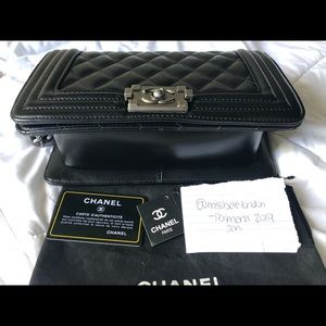 Boy Chanel Handbag  (Calfskin &Metal)